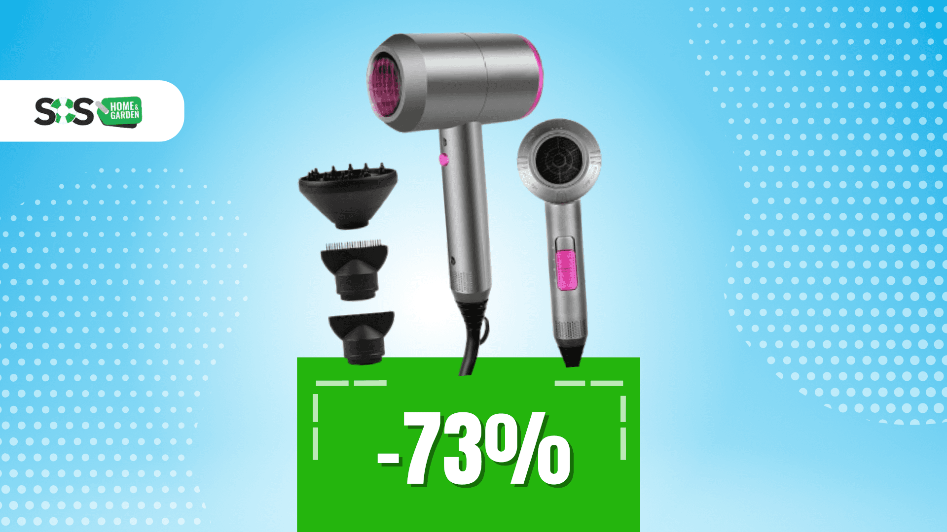 Immagine di Phon da pro a soli 37€ per ogni tipo di capello!