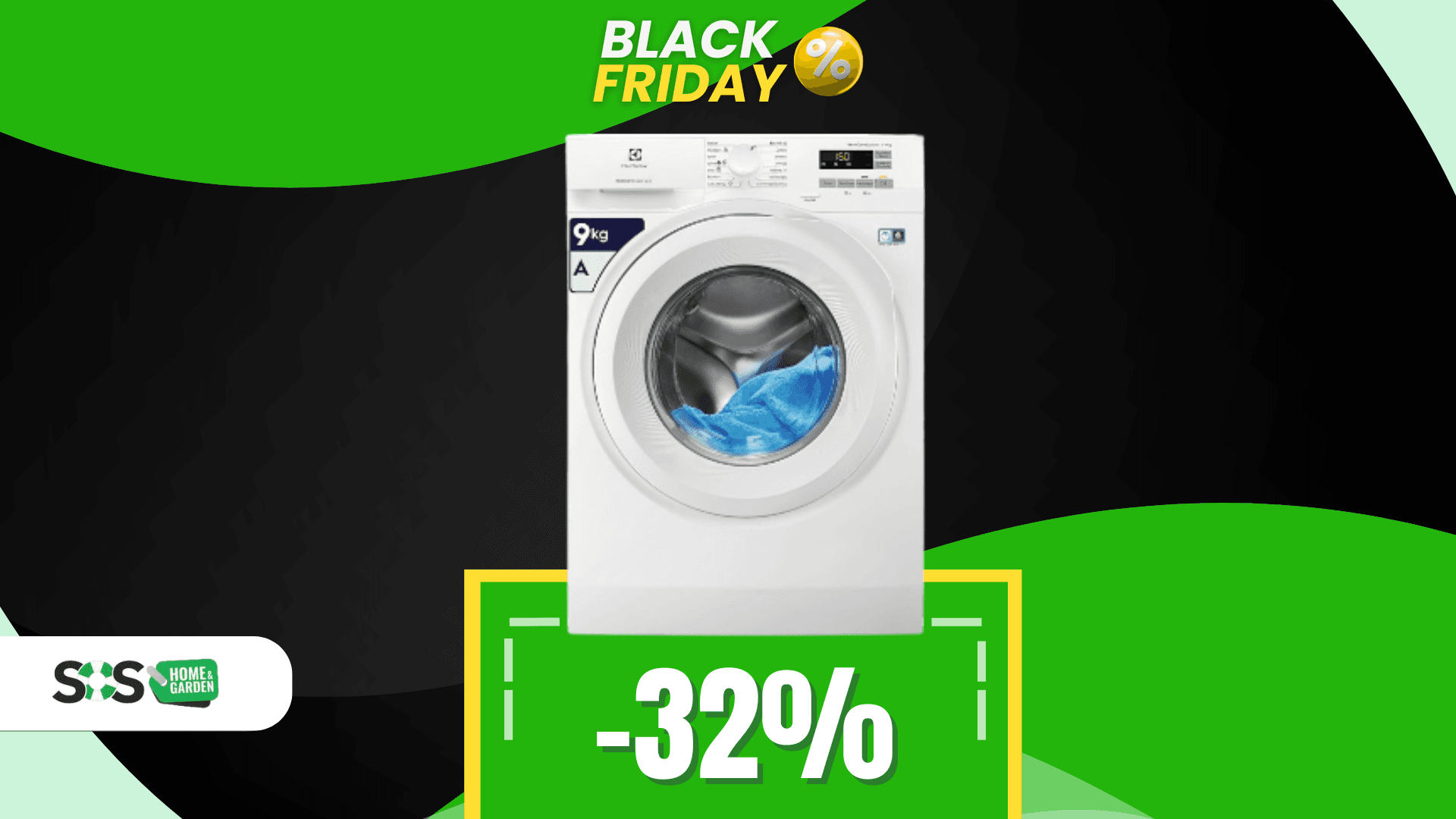 Immagine di Lavatrice Electrolux: efficacia ed eco-sostenibilità a 500€!