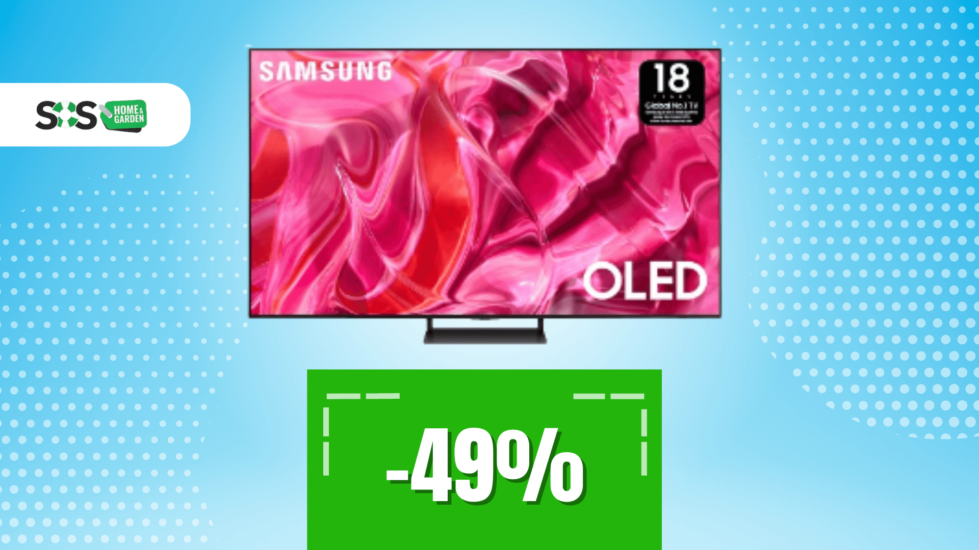 Immagine di Film come al cinema con la smart TV Samsung Series 9 77"!