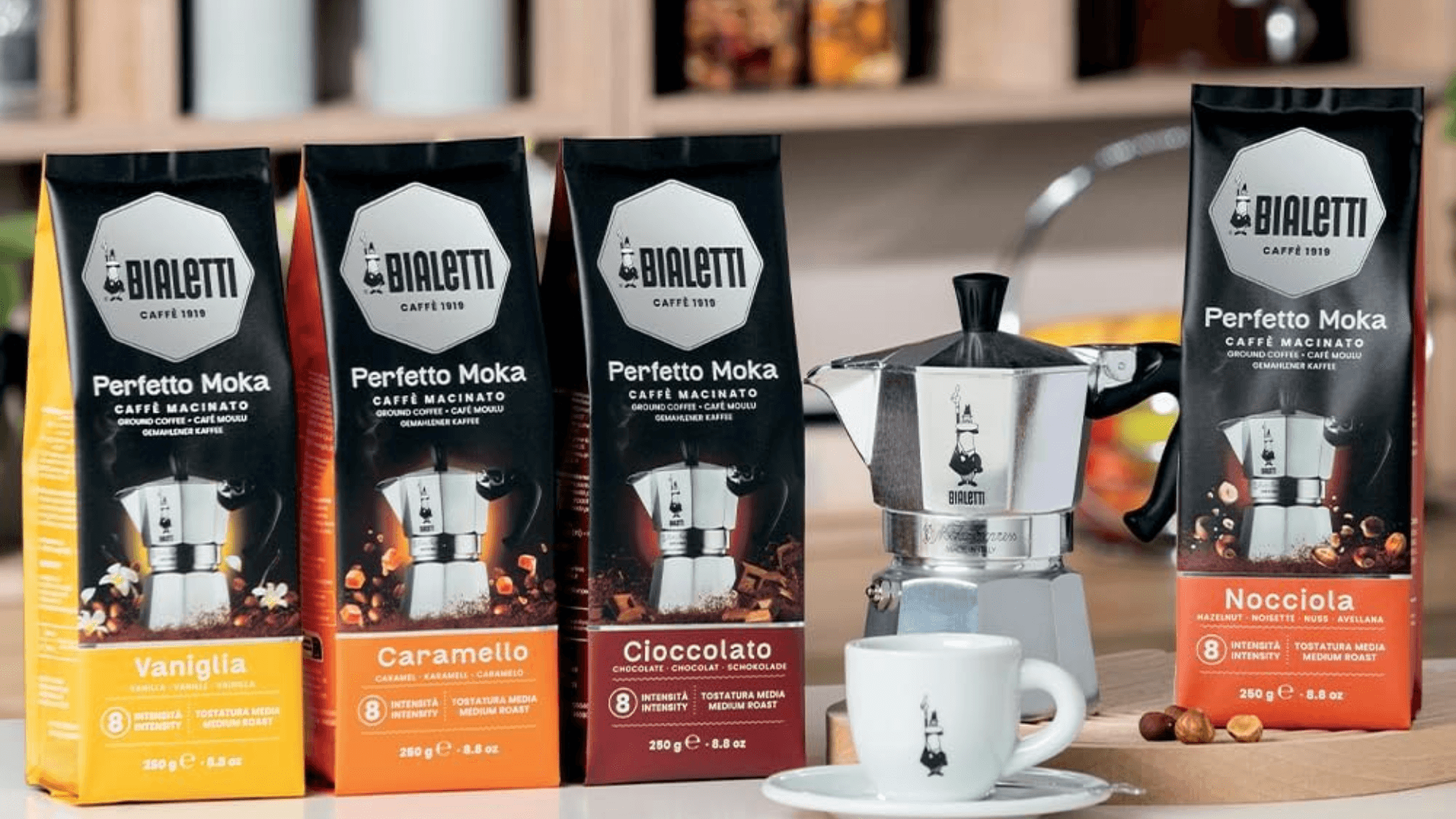 Immagine di Ami il caffè con la moka? Ecco le confezioni Bialetti per te