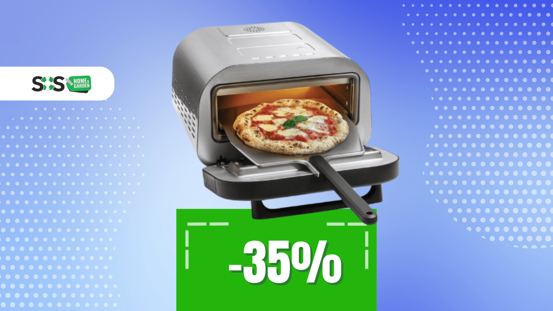 Immagine di Pizzeria in casa con questo forno per pizza a solo 170€!