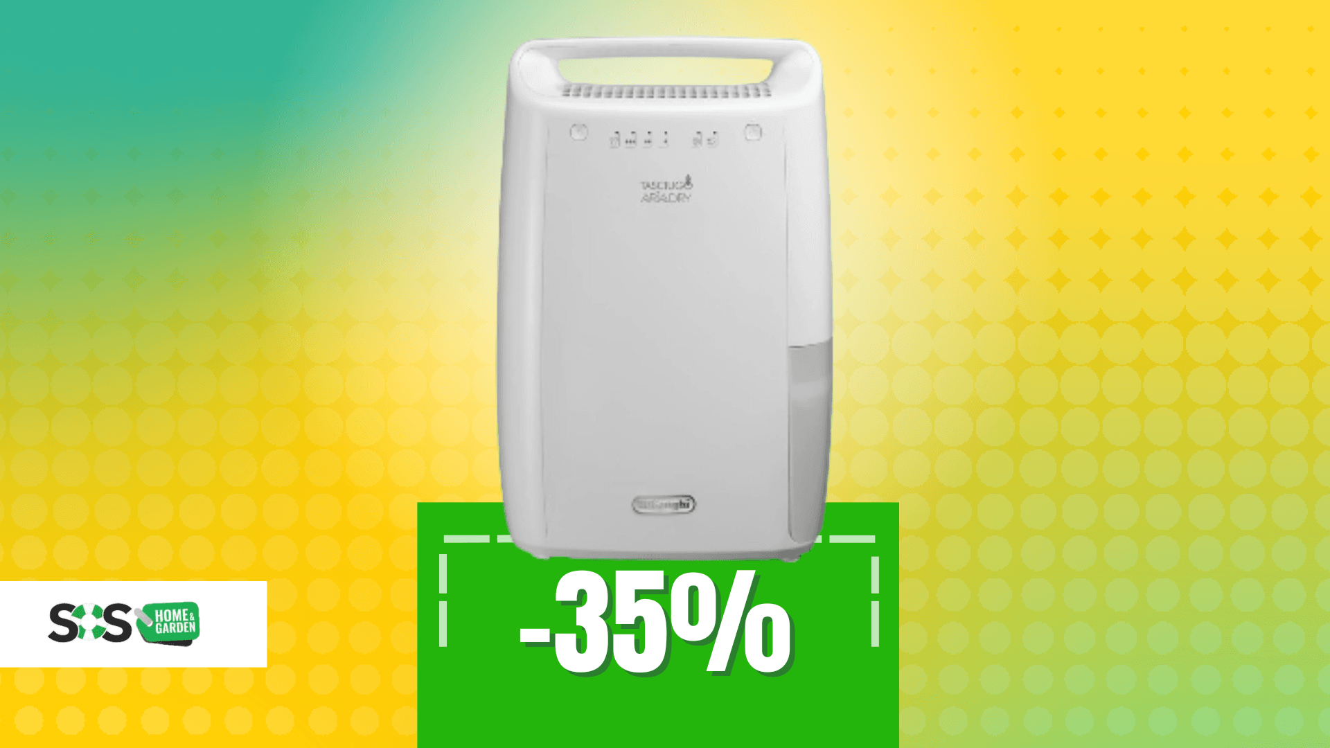 Immagine di Tasciugo De'Longhi: solo 200€ per dire addio all'umidità!