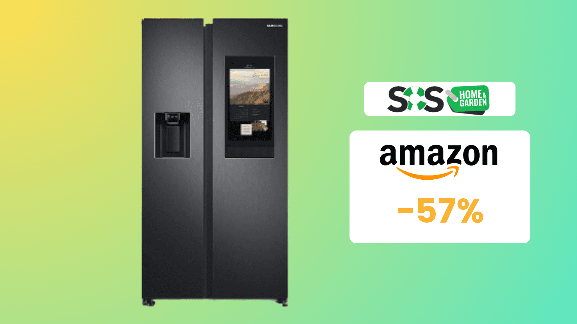 Immagine di Frigorifero Samsung side by side da 614 litri a 1.600€!