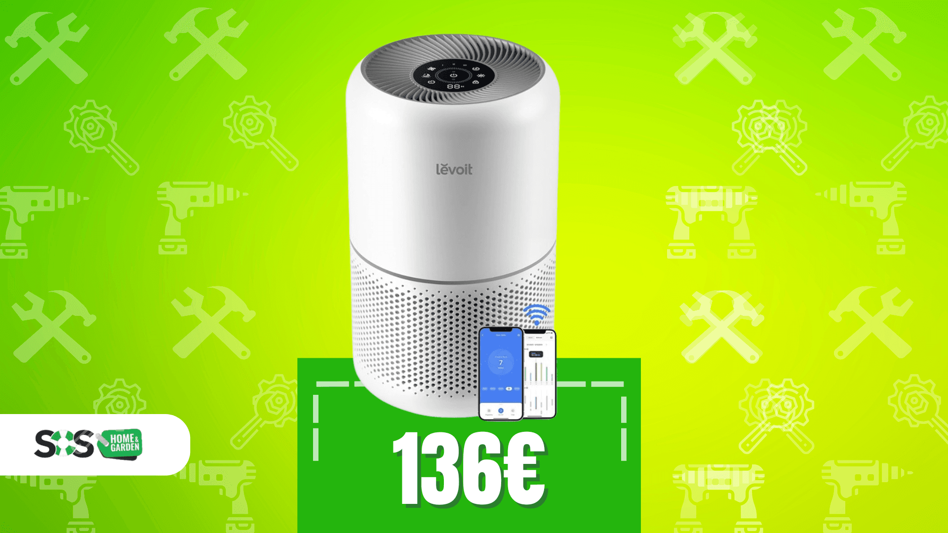 Immagine di Aria fresca e sana in casa con questo purificatore Levoit!