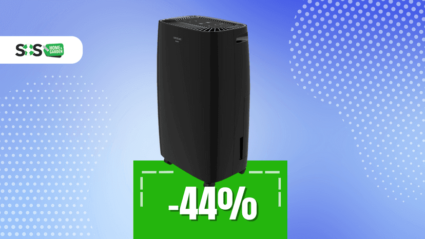 Immagine di Benvenuta aria pura con il deumidificatore Cecotec a 78€!