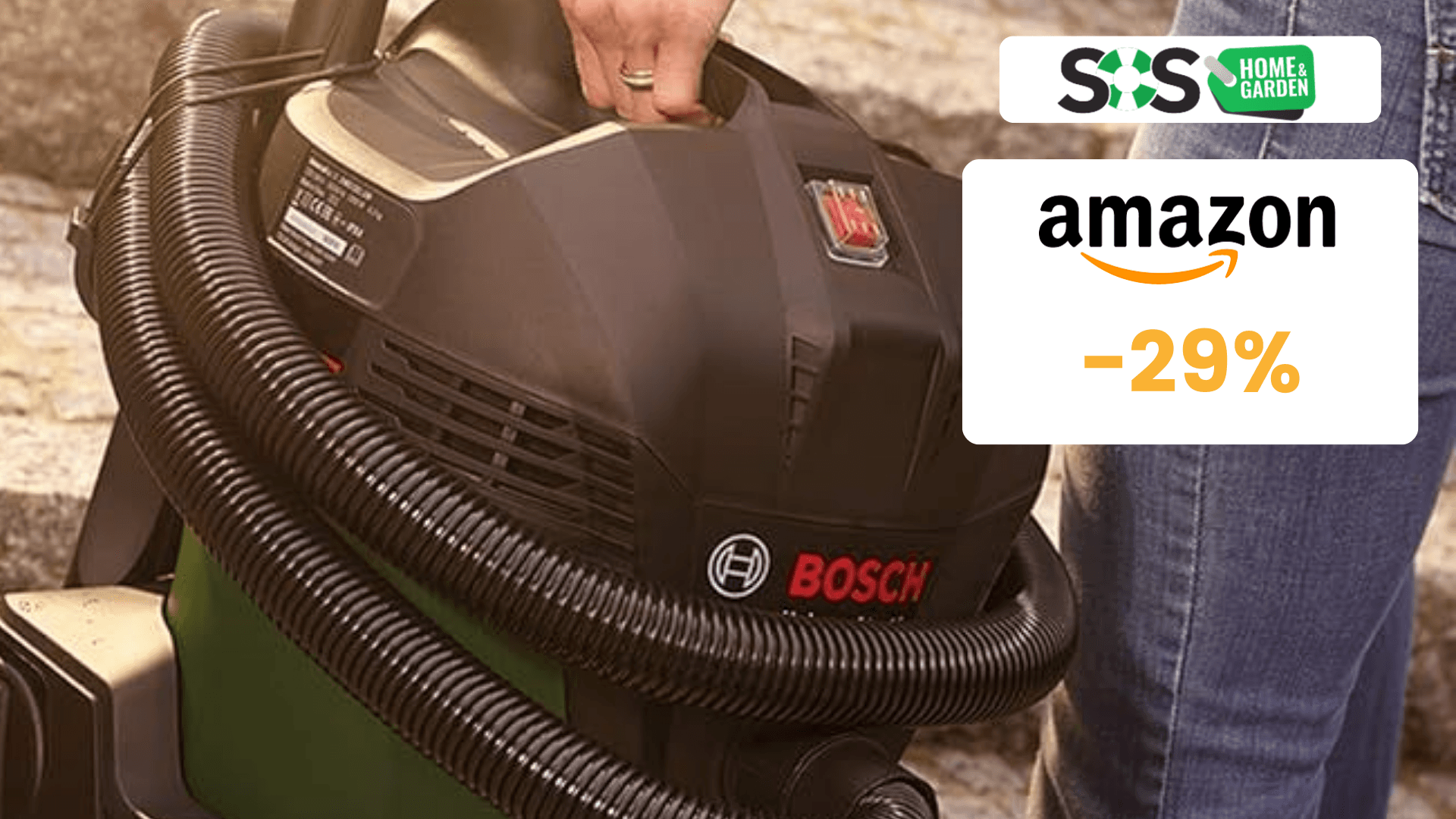 Immagine di Versatilità e potenza: aspirapolvere Bosch a solo 81€!