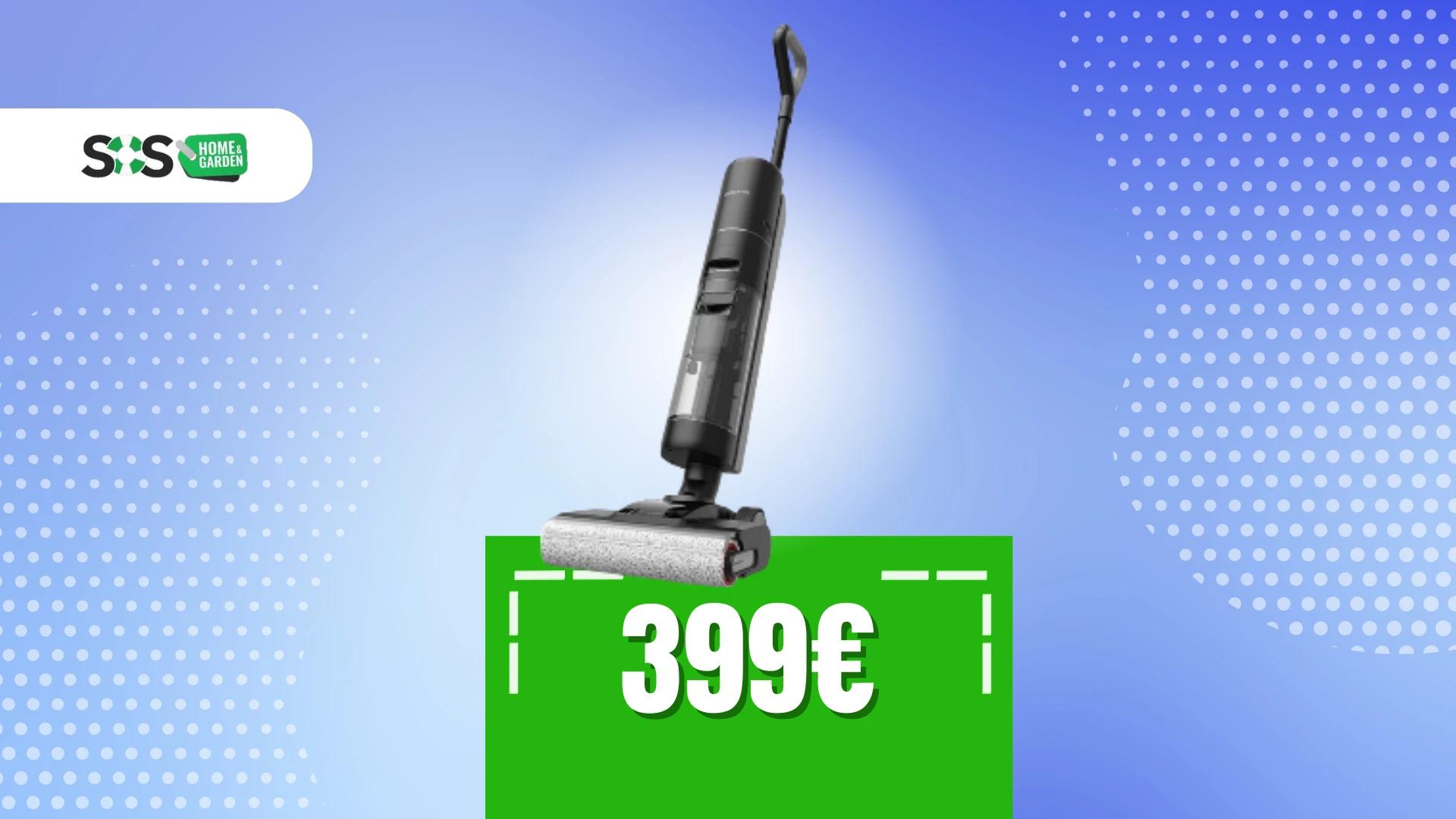 Immagine di Dreame H13 Pro a 399€: aspira, lava e asciuga senza scuse!