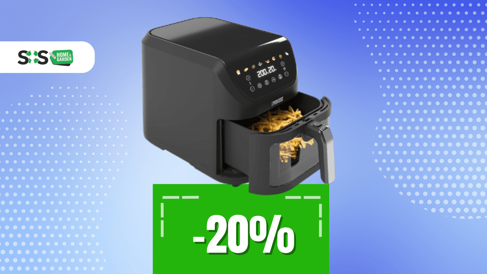 Immagine di Frittura XXL senza sensi di colpa: Princess Airfryer a 80€!