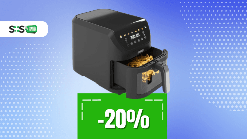 Immagine di Frittura XXL senza sensi di colpa: Princess Airfryer a 80€!