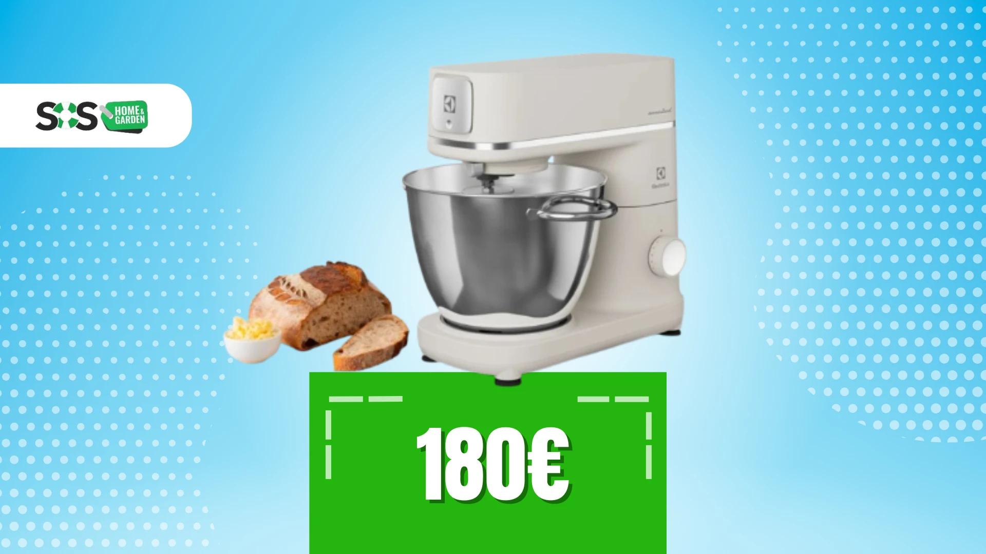 Immagine di La planetaria Electrolux impasta e conquista a soli 180€!