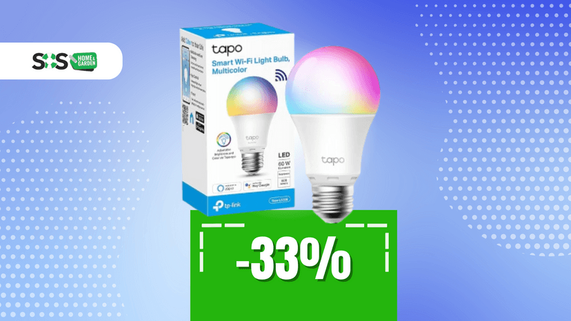 Immagine di Illumina la tua vita con la lampadina LED Tapo a 10€!