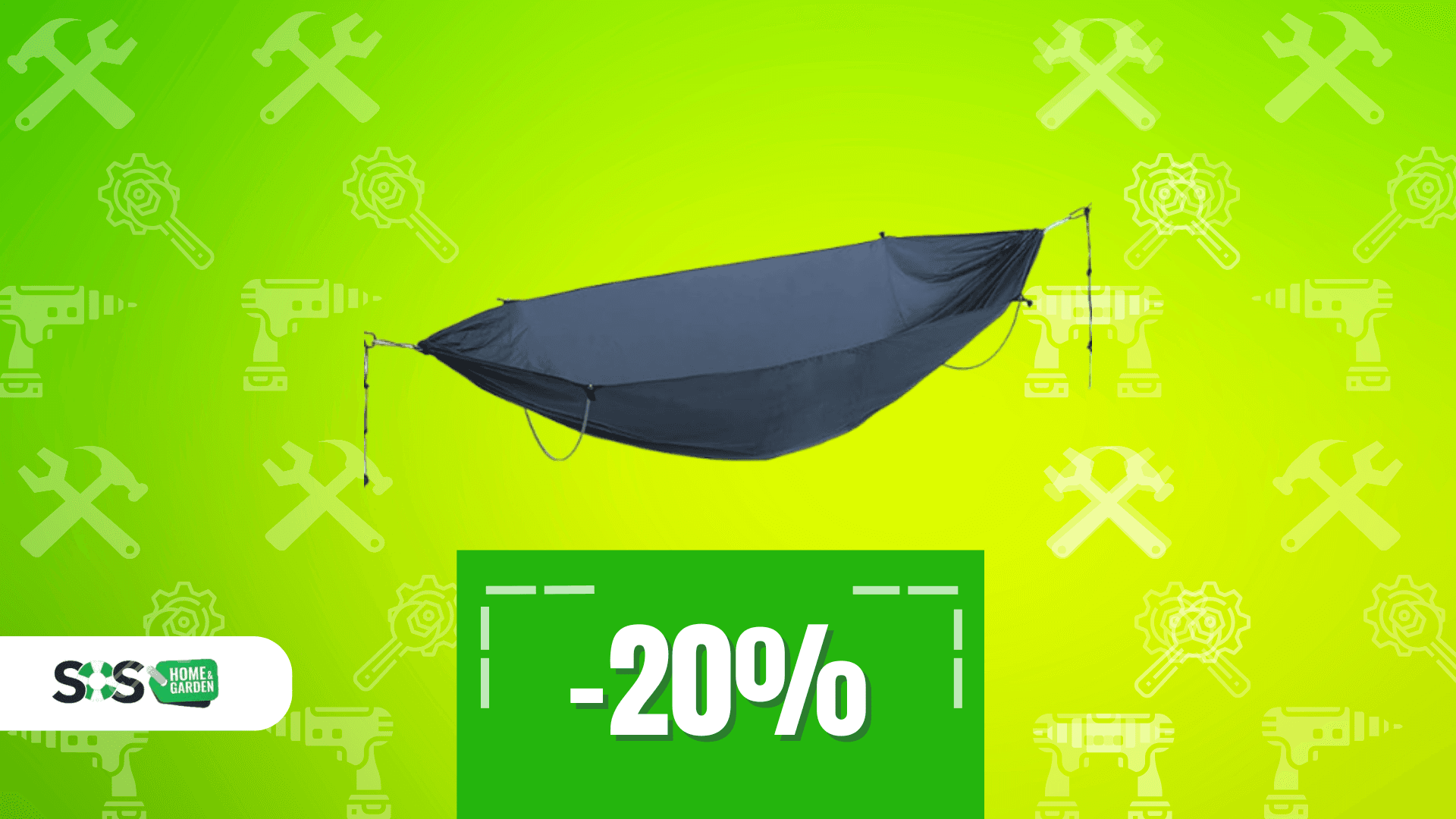 Immagine di Dal giardino al campeggio: splendida amaca a soli 16€!