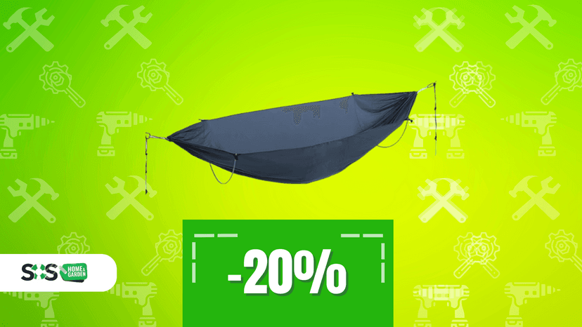 Immagine di Dal giardino al campeggio: splendida amaca a soli 16€!