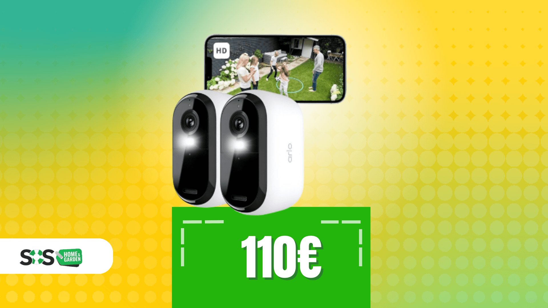 Immagine di Sicurezza al top, prezzo al minimo: 2 telecamere Arlo a 110€