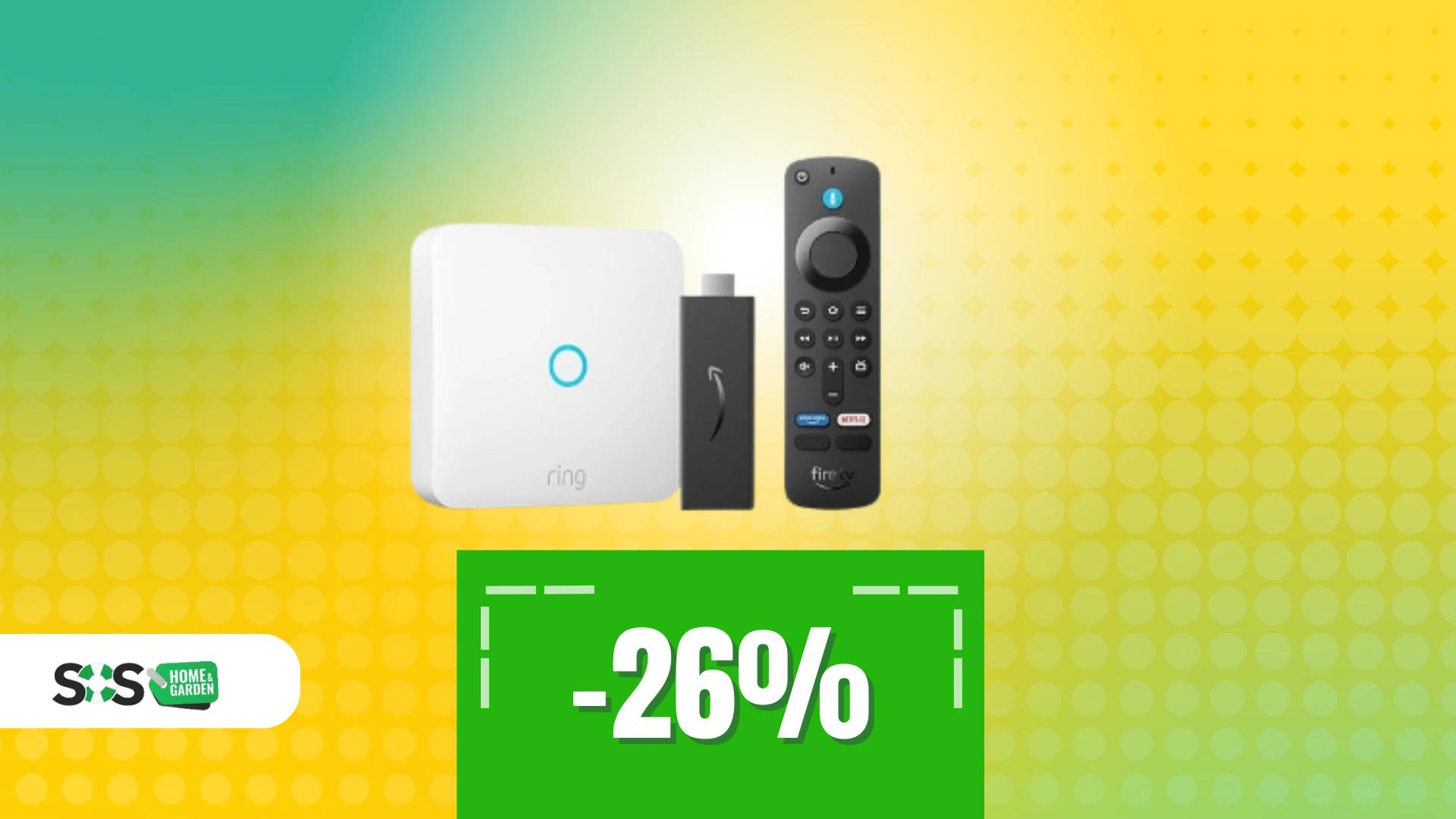 Immagine di Fire TV Stick e Ring Intercom a soli 80€: vivi smart!
