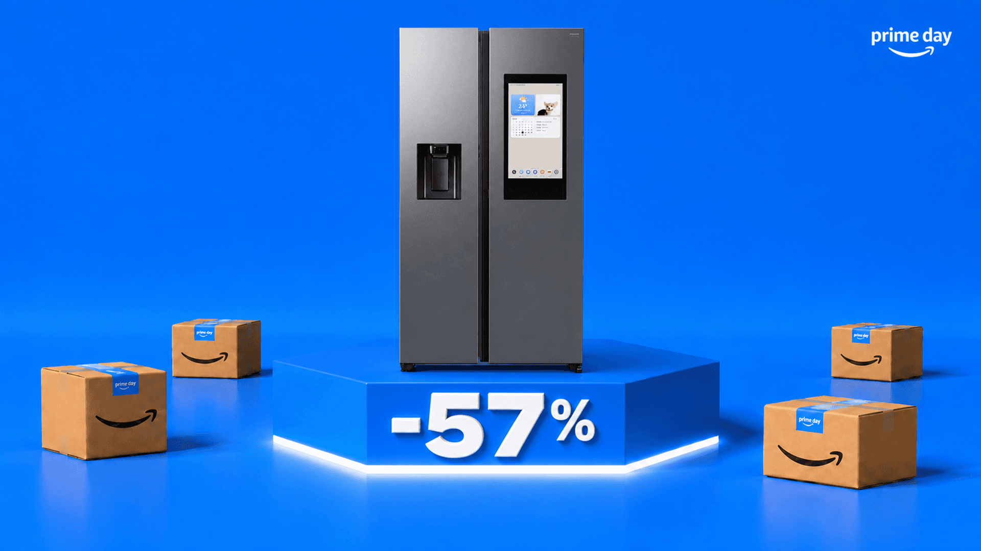 Immagine di Il frigorifero side by side Samsung Family Hub costa oltre 2.000€ in meno