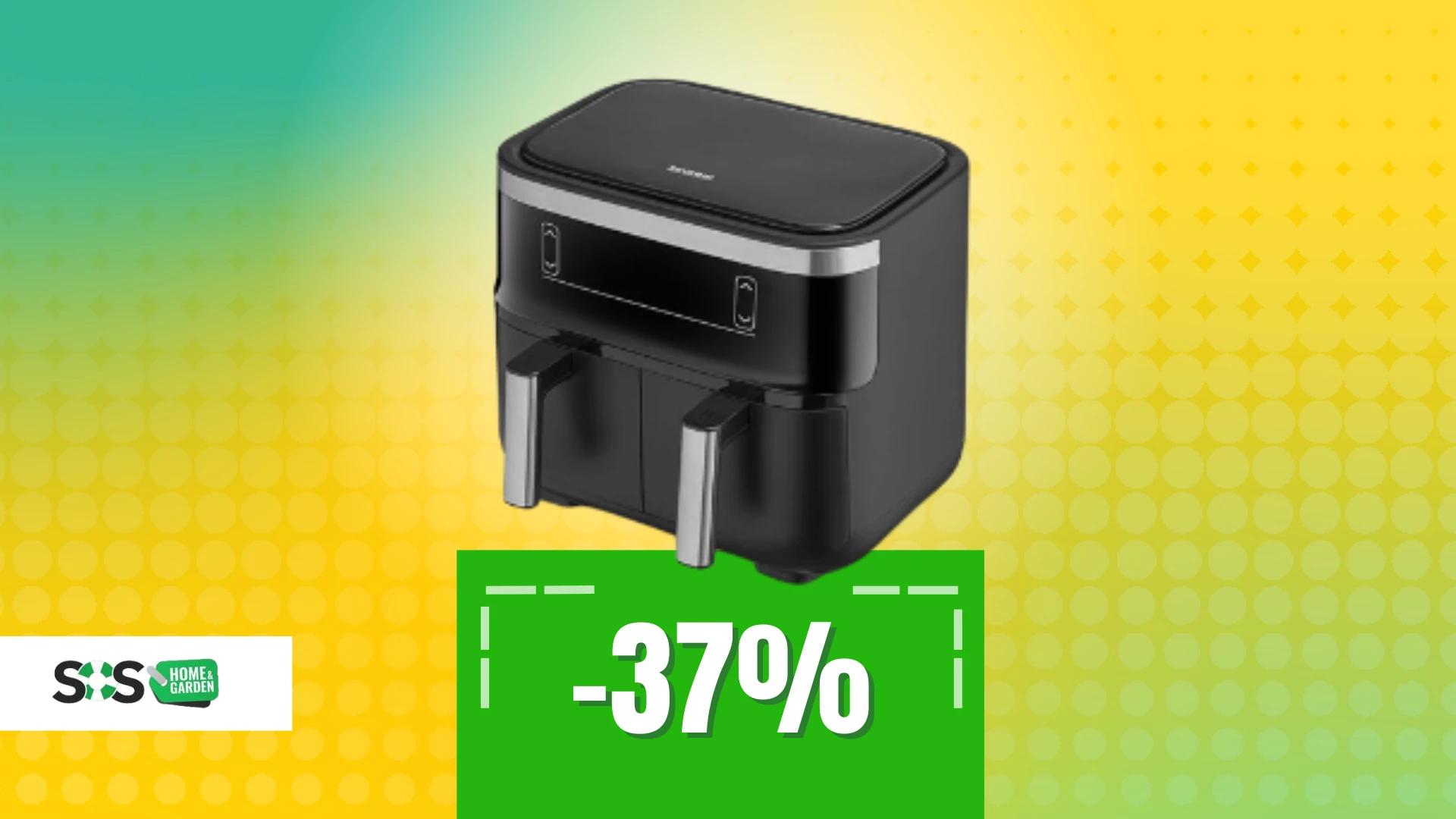 Immagine di OFFERTA LAMPO: friggitrice ad aria a 100€ per cucinare sano!