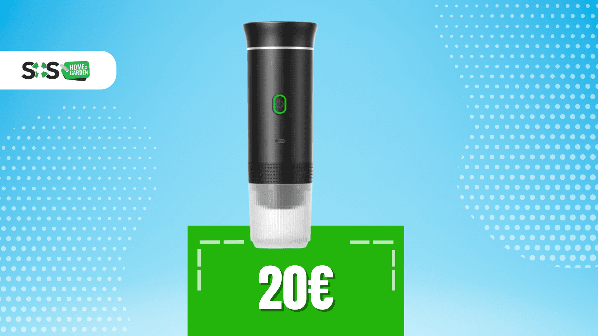 Immagine di Macchina portatile  per caffè a 20€: ideale per i viaggi!