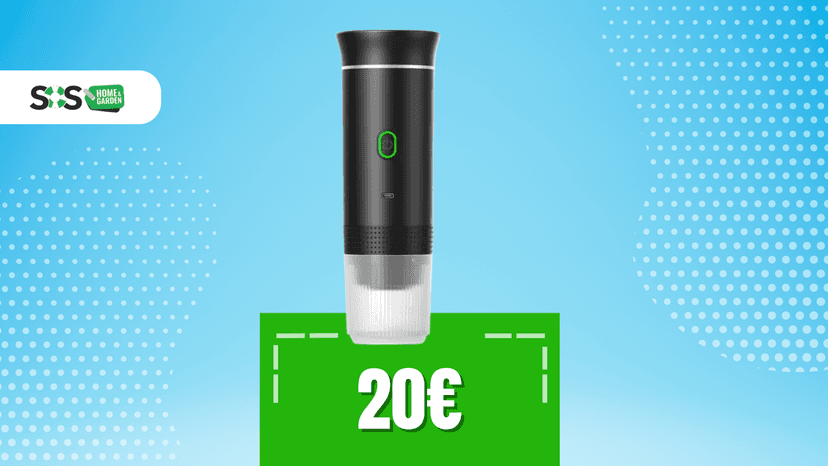 Immagine di Macchina portatile  per caffè a 20€: ideale per i viaggi!