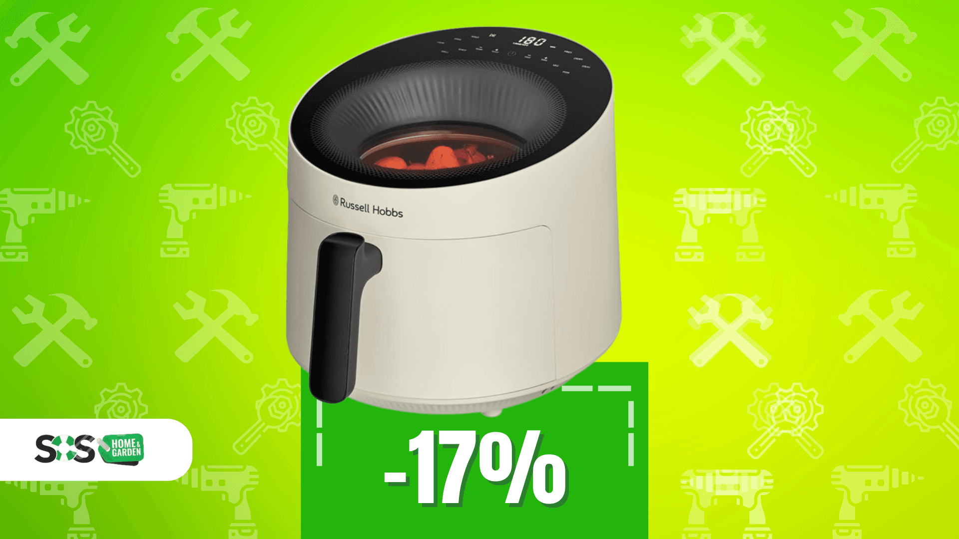Immagine di Friggitrice ad aria Russell Hobbs in offerta oggi a 49€!