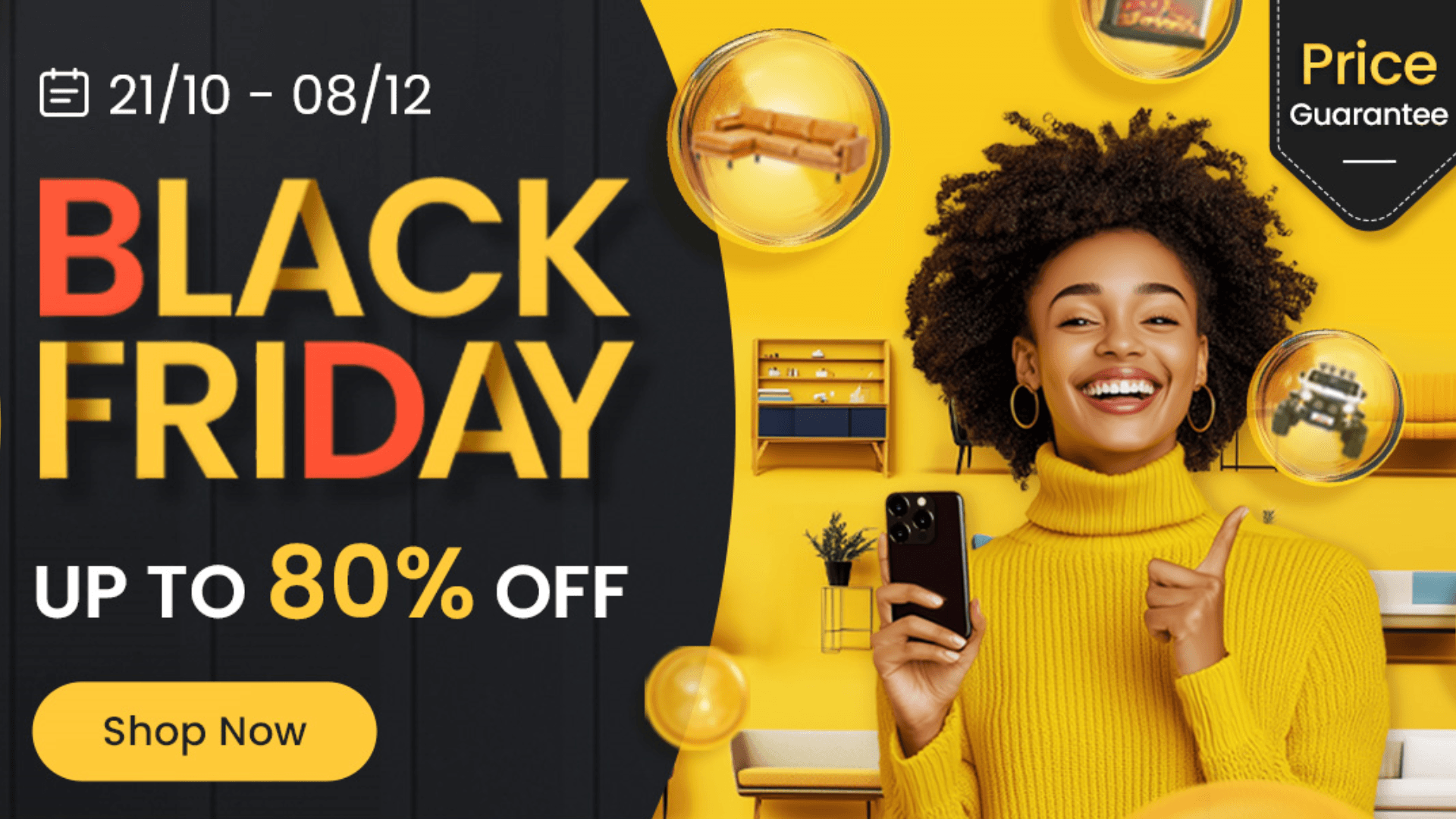 Immagine di Black Friday di Costway: FINO A -80% su oltre 1500 articoli!