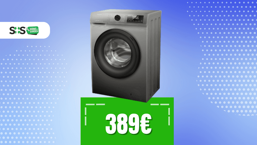 Immagine di Lavatrice Hisense: tecnologia e risparmio energetico a 389€!