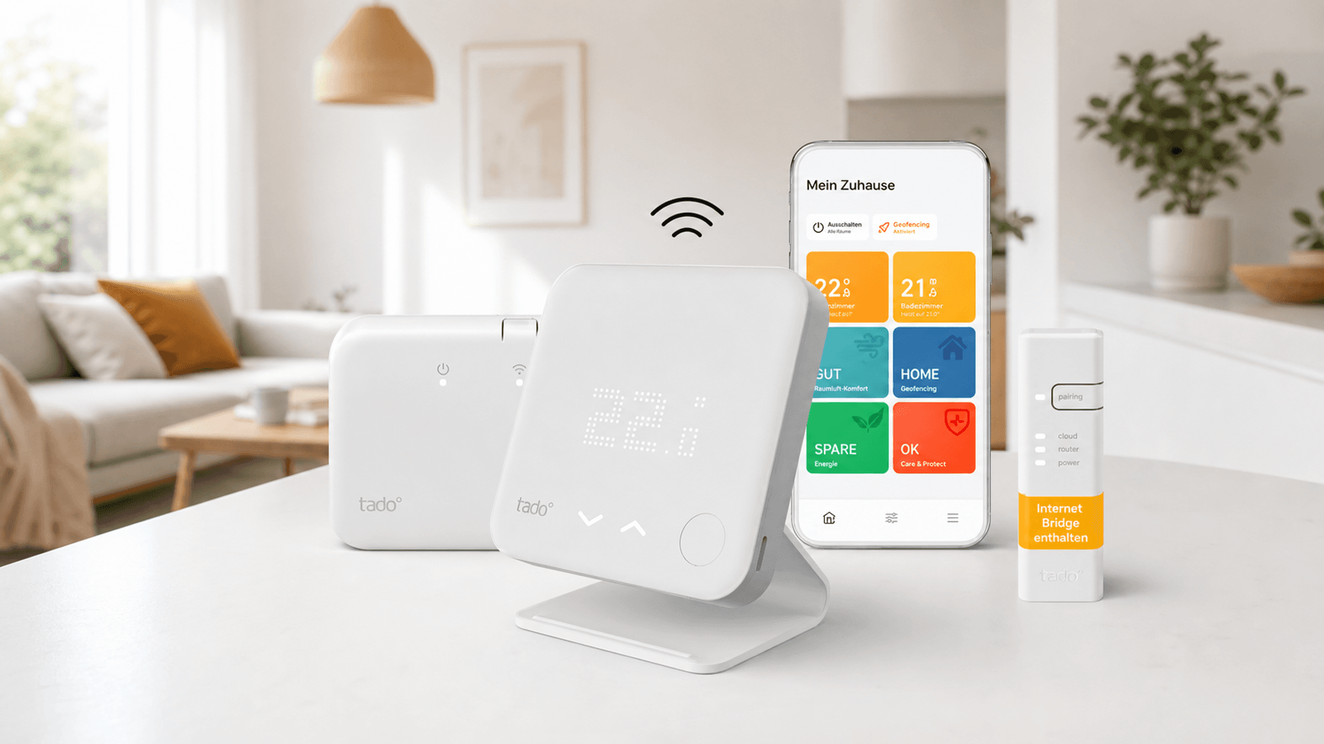 Immagine di Termostato intelligente wireless tado° Kit di Base V3+ al 29% in meno