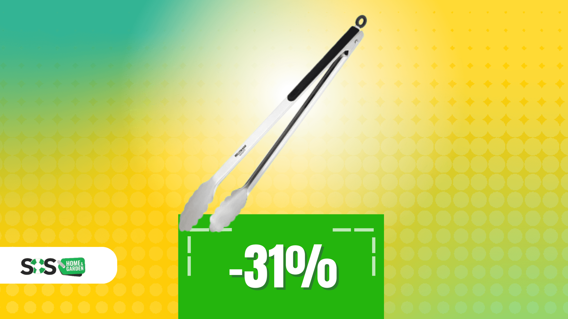 Immagine di Grigliate come un vero maestro: pinza da BBQ a soli 7€!