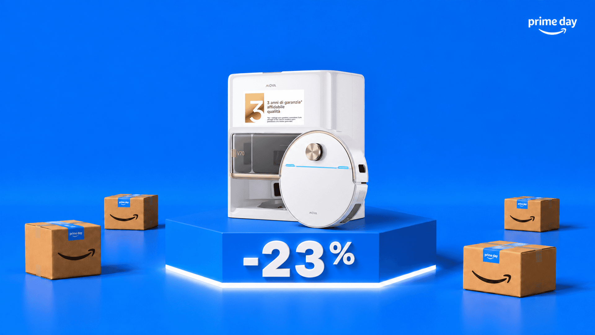 Immagine di MOVA V70 Ultra Complete, 317€ di sconto sul robot lavapavimenti