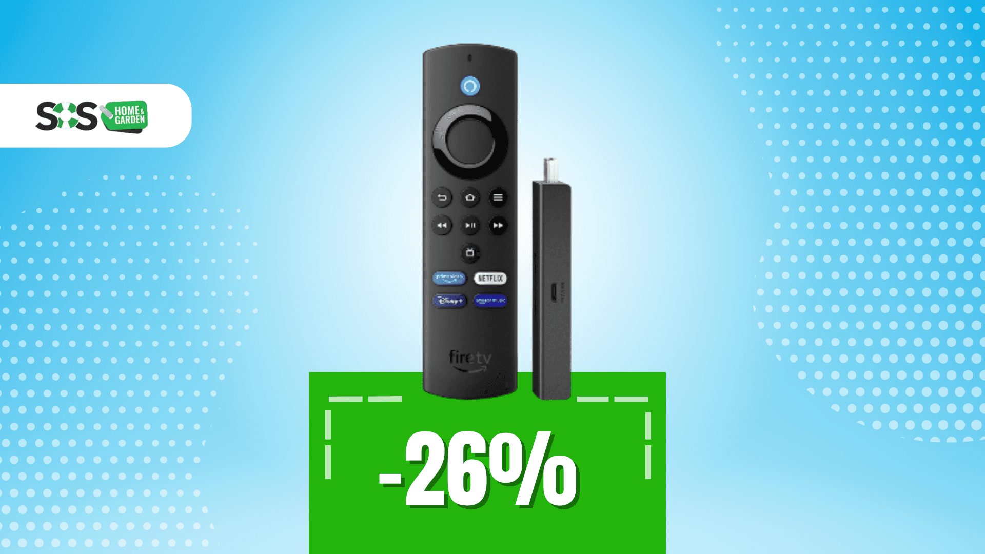 Immagine di Amazon Fire TV Stick Lite a 26€ per lo streaming perfetto!