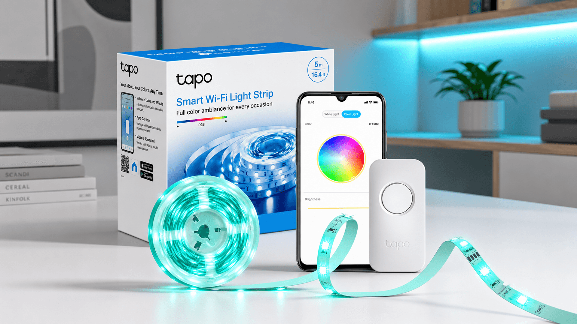 Immagine di Striscia LED smart Tapo L900-5 al 40%: occasione sotto i 18€