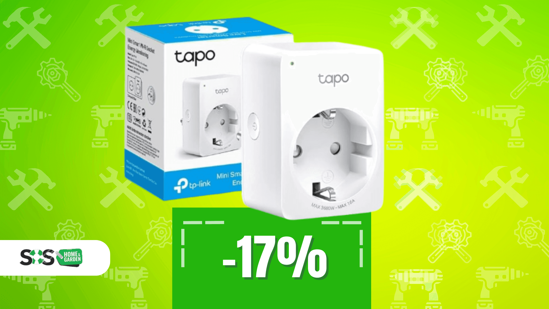 Immagine di Presa smart Tapo a soli 10€: l'efficiente boss della casa!