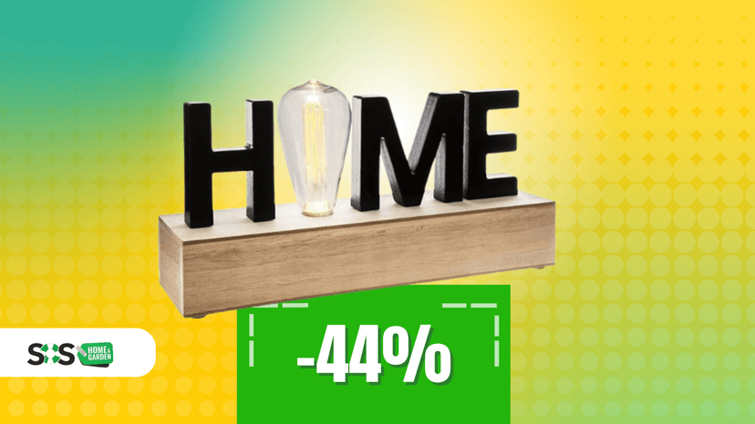 Immagine di La lampada LED che decora e illumina la casa a soli 14€!