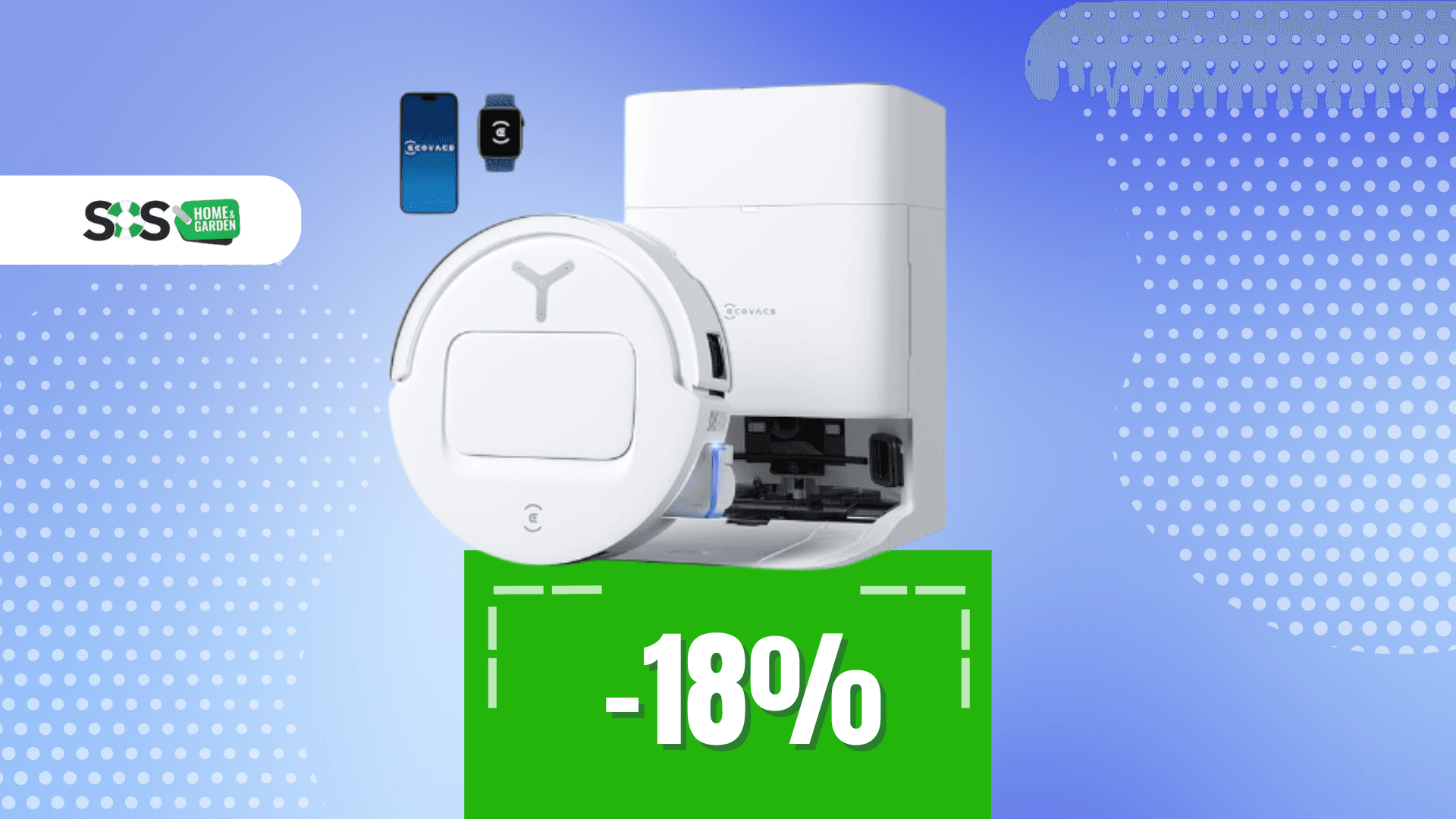 Immagine di Pulizia e igiene totale con Ecovacs Deebot T80 Omni!