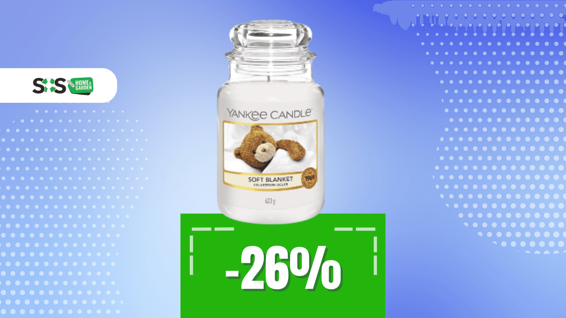 Immagine di Yankee Candle Soft Blanket a 25€: un profumo di coccole!