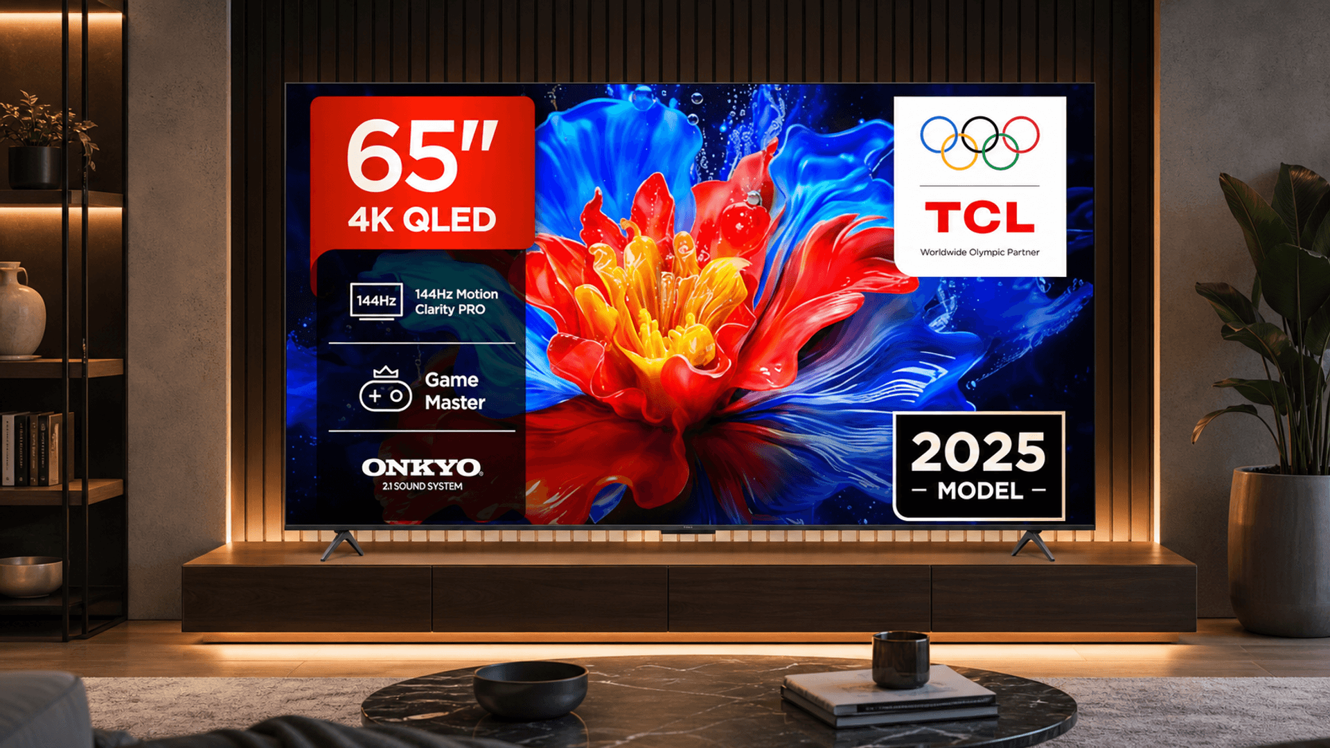 Immagine di La smart tv TCL P8K da 65 pollici scende sotto i 500€