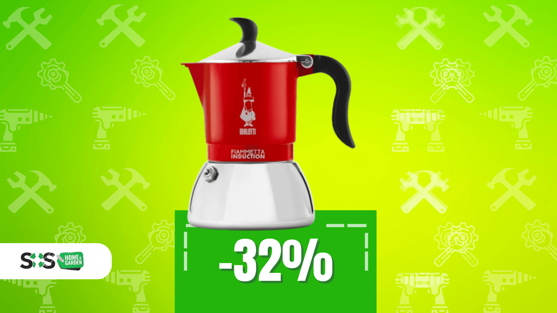 Immagine di Bialetti Fiammetta Induction a soli 23€: ideale per 2 tazze!