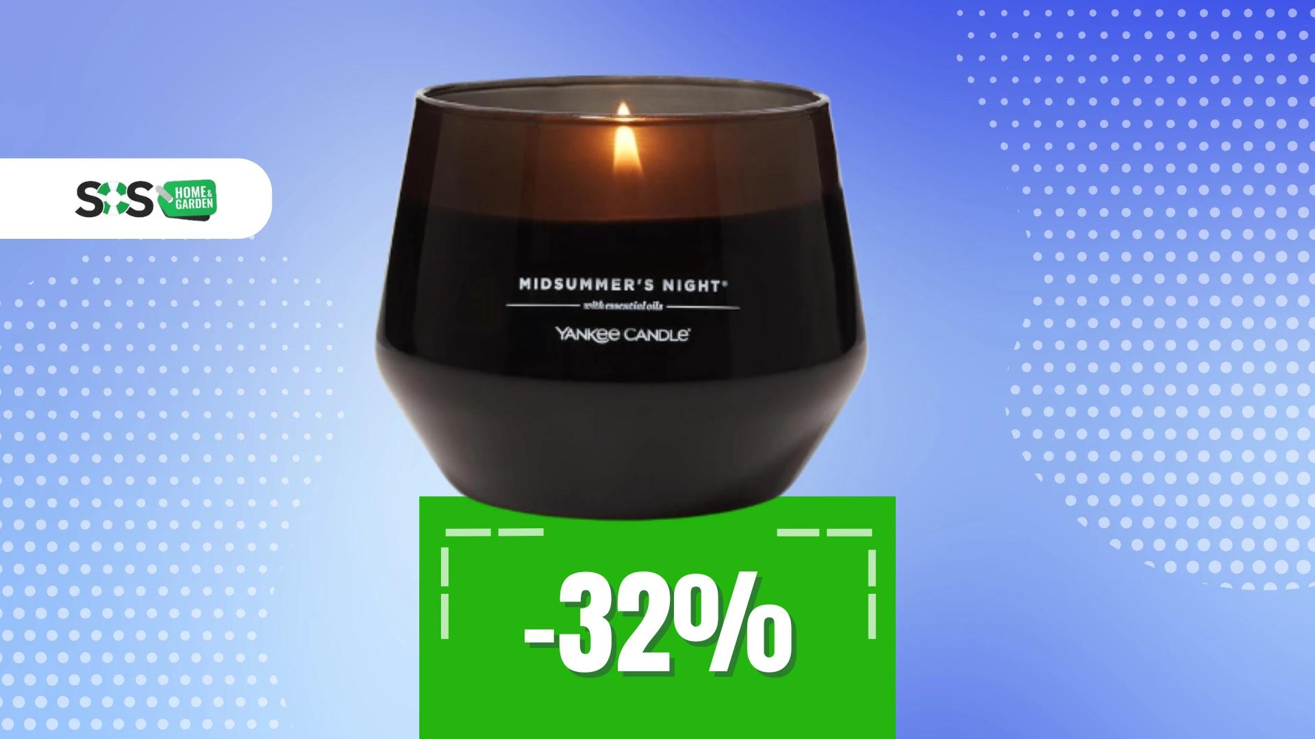 Immagine di Yankee Candle Midsummer's Night a soli 18€: che profumo!
