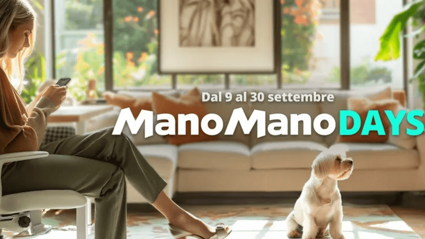 Immagine di Grande rientro delle vacanze con le offerte ManoManoDays!