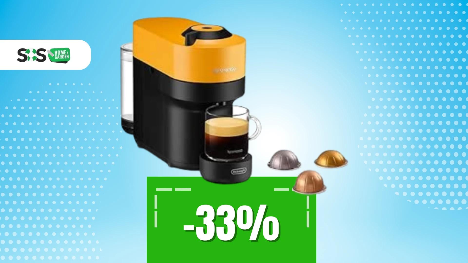 Immagine di De'Longhi Nespresso a 66€: caffè perfetto per ogni tazza!