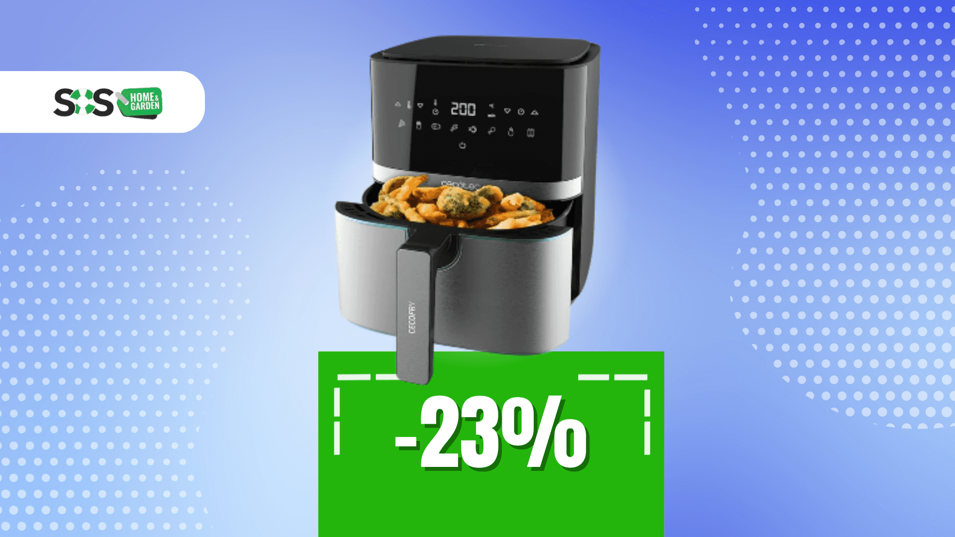 Immagine di Friggitrice ad aria a 50€: il fritto e il prezzo sono light!