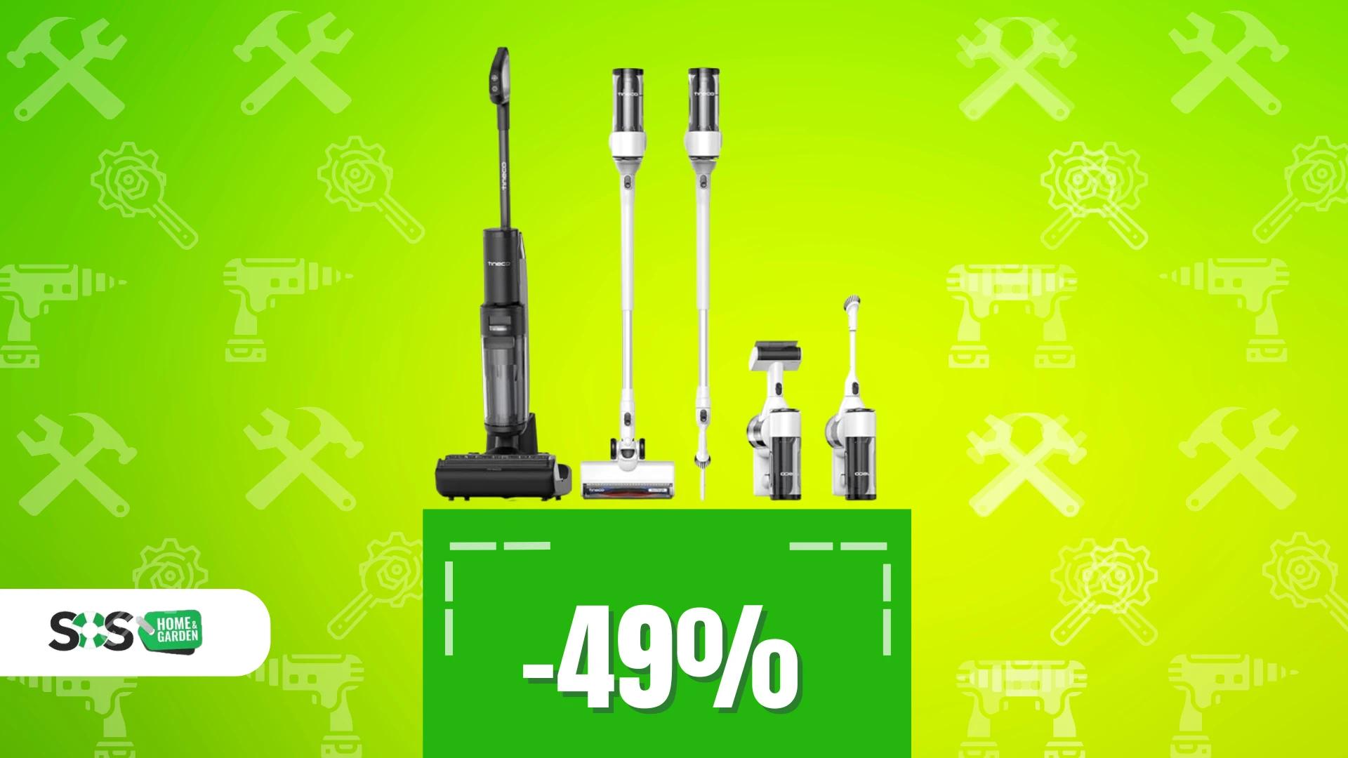 Immagine di Pulizia professionale con Tineco Floor One Switch S7 a 459€!