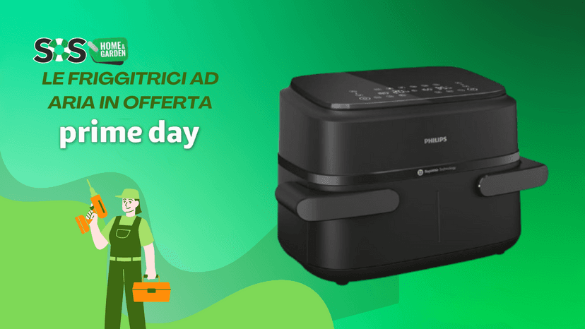 Immagine di Gustoso Prime Day: le friggitrici ad aria in super sconto!