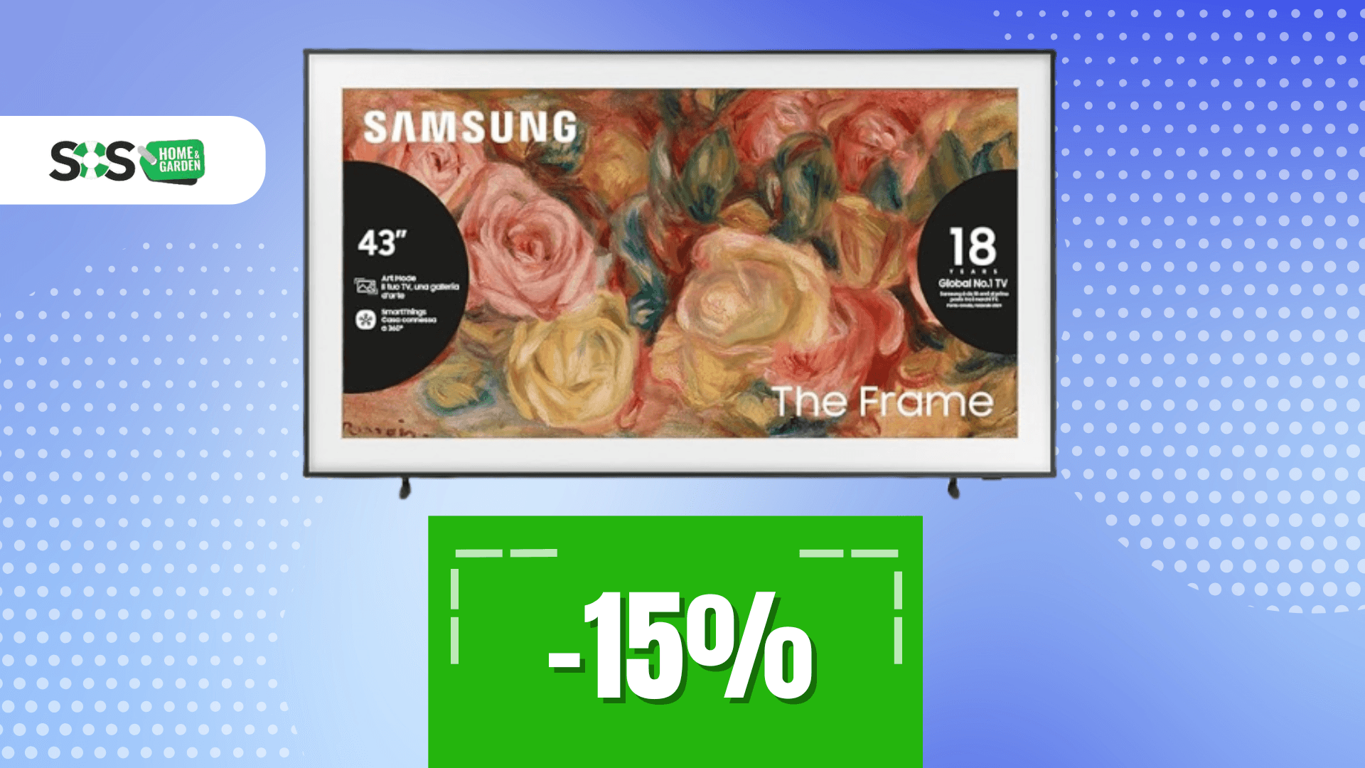 Immagine di Samsung The Frame: quando l’arte incontra la smart TV!