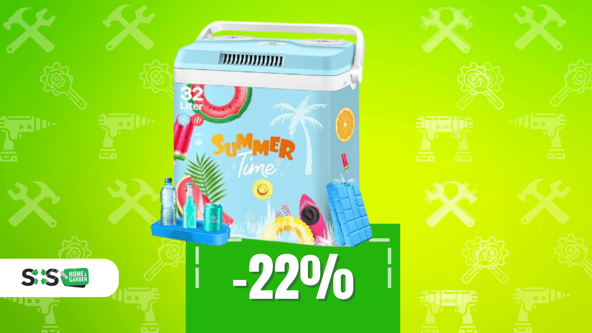 Immagine di Campeggio, auto, casa: il mini frigo Kesser fa tutto a 84€!