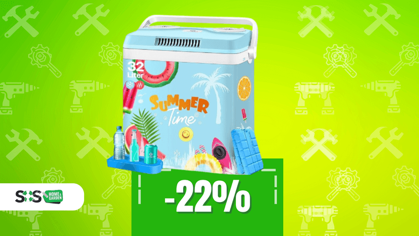 Immagine di Campeggio, auto, casa: il mini frigo Kesser fa tutto a 84€!