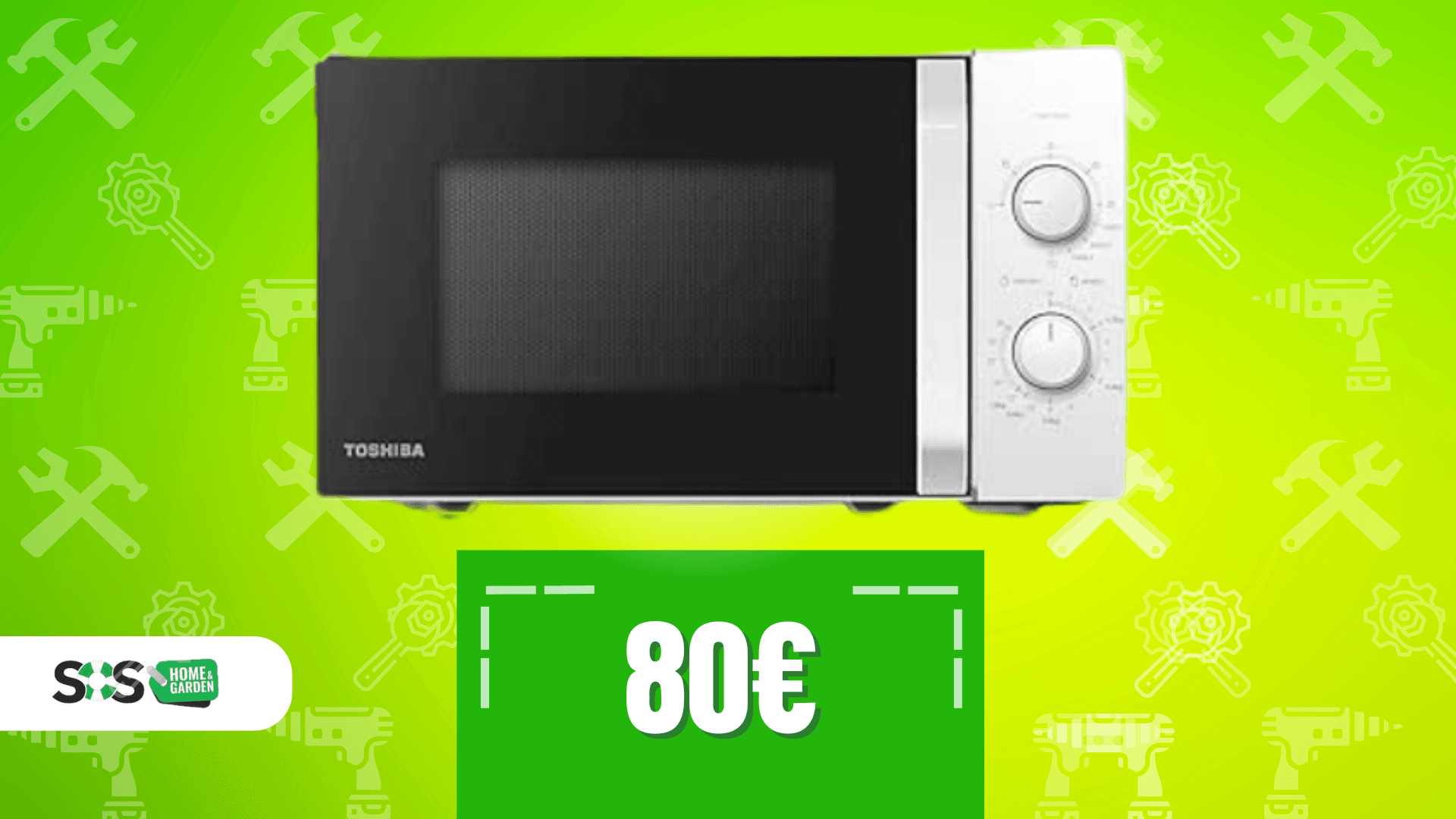 Immagine di Microonde Toshiba con grill e 5 livelli di potenza a 80€!