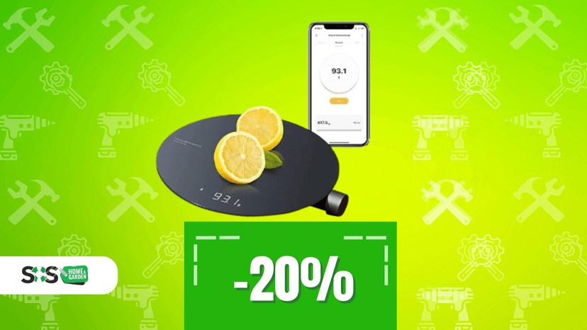 Immagine di Bilancia da cucina HOTO a 24€: precisa fino a 0,1g!