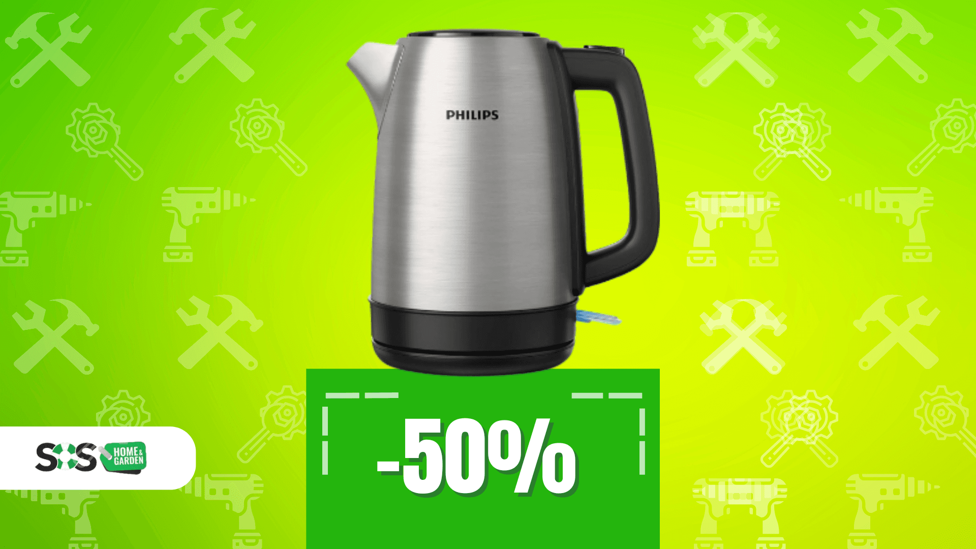 Immagine di Bollitore elettrico Philips a METÀ PREZZO: oggi solo 20€!