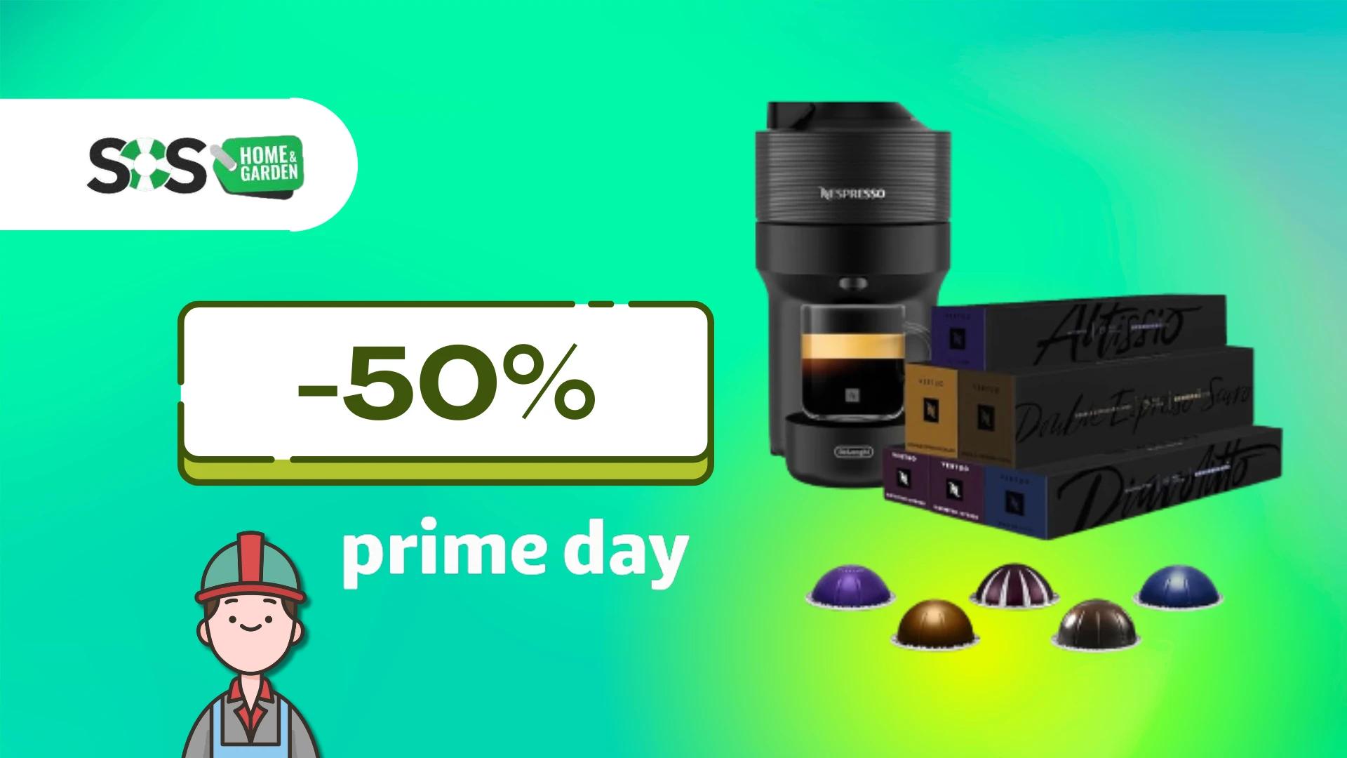 Immagine di De'Longhi Nespresso Vertuo Pop a METÀ PREZZO: solo 70€!